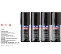4x LIQUI MOLY Motorbike Kettenspray weiß white Grease 1592 Flasche Alu 50 ml