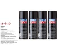 4x Liqui Moly Motorbike Kettenspray weiß white Grease Dose Aerosol 400 ml