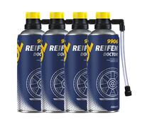 4x Mannol 9906 Reifendoktor Reifendicht Pannenhilfe Reparatur Luftverlust 450ml