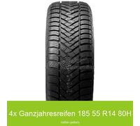 4x Maxxis All Season AP-2 3PMSF Ganzjahresreifen 185/55 R14 80H | 74219