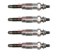 4x METZGER GLÜHKERZEN H1 656 passend für 4-ZYLINDER ALFA ROMEO 145