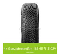 4x Michelin CrossClimate 2 3PMSF XL 185/65 R15 92V Ganzjahresreifen | 54077