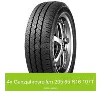 4x Mirage MR 700 AS 3PMSF 205/65 R16 107T Ganzjahresreifen | 23834