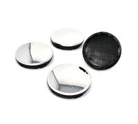 4x Nabendeckel Chrom 56mm ABS Nabenkappen Felgendeckel Universal Kappen Deckel