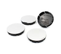 4x Nabendeckel Chrom 60mm ABS Nabenkappen Felgendeckel Kappen Deckel Zubehör