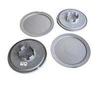 4X Nabenkappen 147 mm / 57 mm Nabendeckel für Audi VW Seat Skoda Universal Kappen 147,0/57,0 mm Deckel Felgendeckel