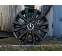 Platin P 64 matt black 5.5x14 LK 4/108 ET 24 ML 65.1