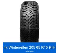 4x Nexen WinGuard Snow G WH-2 3PMSF 205/65 R15 94H Winterreifen | 89600