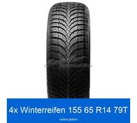 4x Nexen WinGuard Snow G WH-2 3PMSF XL 155/65 R14 79T Winterreifen | 51587