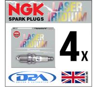 4x NGK IMR9A-9H,6966 LASER IRIDIUM Zuendkerzen Honda CB50R