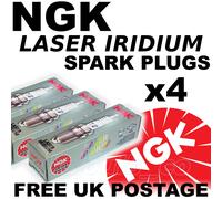 4x NGK Laser Iridium Upgrade Zündkerzen Peugeot 307 Cc 1.6 16 Ventil 04> #6481