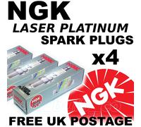 4X NGK Platinum UPGRADE Zündkerzen SAAB 93 9-3 2.0 LP ECO TURBO 98>02 Nr. 3978