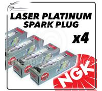 4x NGK Zündkerzen Teilenummer PFR7H-10 Lager Nr. 3978 Neu Platinum Zündkerzen