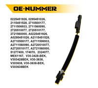 4x Ölstoppkabel Nockenwellenversteller für Mercedes W203 W211 W639 0225451926 DE