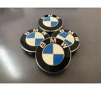 4x Original BMW 56mm Felgendeckel Nabenkappe Nabendeckel Nabenabdeckungen Emblem