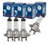 4x Original BOSCH Pure Light Glühlampe Halogen H7 12V 55W PX26D Glühbirne PKW