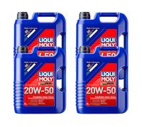 4x Original Liqui Moly 5L Motoröl Motorenöl Öl Touring High Tech 20W-50 Oil