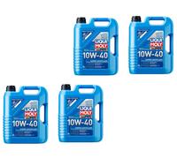 4x Original Liqui Moly 5L Super Leichtlauf 10W-40 Motoröl Motorenöl Öl Oil 1301