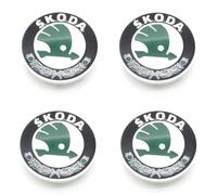 4x Original Skoda Felgendeckel Felgenkappe Nabendeckel Nabenkappe 6U0601151L MHB