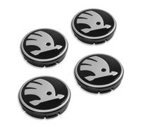 4x Original Skoda Radnabenabdeckungen Nabendeckel Felgendeckel - 5LA071213D