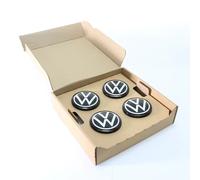4x Original VW Dynamische Nabendeckel ID.3 ID.4 Black/White 60mm NEU 10A071213