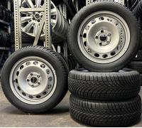 4x Original VW Winterräder 205/55 R16 94H - für Caddy 2K 1808