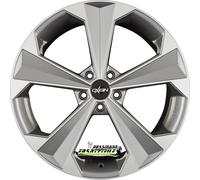 4x Oxigin 22 OXRS titan polish 9x20 ET28 - LK5/112 ML66.6 Felge Alu
