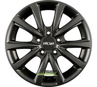 Oxxo Liberty gunmetal 7.5x17" ET29 LK5 112 ML 66.6 Alufelgen 17 Zoll