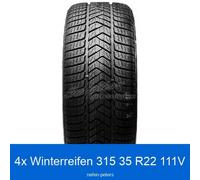 4x Pirelli Scorpion Winter 3PMSF XL 315/35 R22 111V Winterreifen | 90014