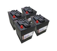 4x Q-Batteries 6DC-245 6V 245Ah Deep Cycle Traktionsbatterie