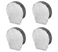 4x Radabdeckung Aluminium reflektierend 16" Reifenabdeckung Wohnwagen, Wohnmobil