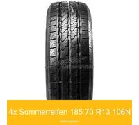 4x Radar Argonite RV4T Sommerreifen 185/70 R13 C 106N | 4238