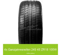 4x Radar Dimax 4 Season 3PMSF XL Ganzjahresreifen 245/45 R18 100W | 43998