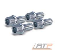 4x RADBOLZEN KUGELBUND M14x1,5x27 FÜR SKODA FABIA KAMIQ OCTAVIA ROOMSTER SCALA