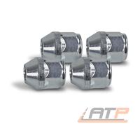 4x RADMUTTER KEGELBUND M12x1,5 FÜR KIA CARENS CARNIVAL CEED CERATO EV3 EV6 NIRO