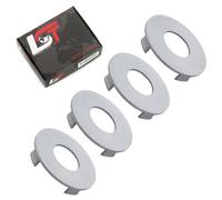 4x Radnabenkappe Nabendeckel Felgendeckel Grau ø 60mm für SKODA