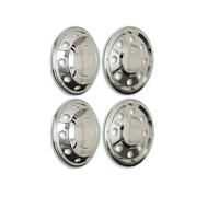 4x Radkappe 19,5" Satz gewölbt + gerade Radkappen passend für MAN Volvo Mercedes