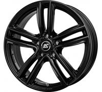 RCDesign RC27 Schwarz Glanz Alufelge 17 Zoll ET41 5x112 ML57,1