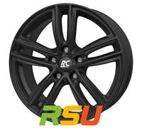 4x RC-Design RC27 schwarz-matt lackiert 7x17" ET45 LK5 114.3 ML 72.6 Alufelge...