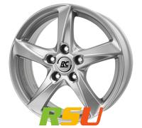 4x RC-Design RC30 kristallsilber lackiert 7x17" ET46 LK5 100 ML 57.1 Alufelge...