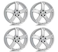 4x Rial Felgen Alufelgen Kodiak 6.5Jx16 ET46 5x112 polar-silber kompatibel mit SEAT Altea Ateca Leon