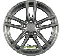 4x Rial X10 polar-silber 8x19 ET30 - LK5/112 ML66.5 Felge Alu