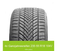 4x Rotalla Setula 4-Season RA-03 XL 235/55 R18 104V Ganzjahresreifen | 55699