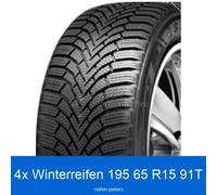 4x Sailun Ice Blazer Alpine Plus 3PMSF 195/65 R15 91T Winterreifen | 67267