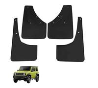 4X Schmutzfänger für Suzuki Jimny 2019-2023 - Kotflügel vorne und hinten Spritzschutz Robustes Schutzblech spritzwassergeschütztes