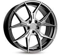 Keskin KT19 Angel Palladium Front Polish Alufelge 18 Zoll ET30 5x112 ML72,6