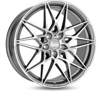 MAM B2 palladium front polish 8x18 ET45 - LK5/112 ML72.6 Felge Alu