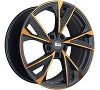 MAM RS6 MATT BLACK FRONT COPPER Alufelge 18 Zoll ET45 5x112 ML66,6