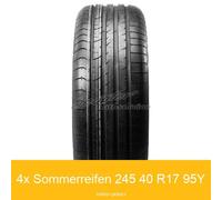 4x Sommerreifen 245/40 R17 95Y Sava Intensa UHP 2 XL | 74023