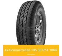 4x Sommerreifen Aplus A-867 195/80 R14 C 106R | 19082
